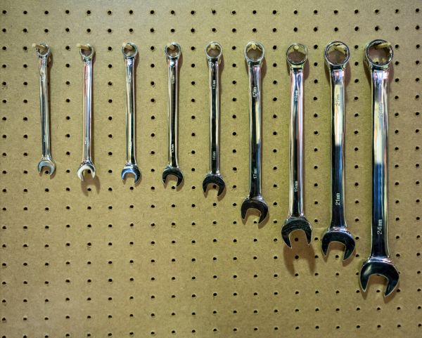Garage Pegboard Mounting in Paso Robles